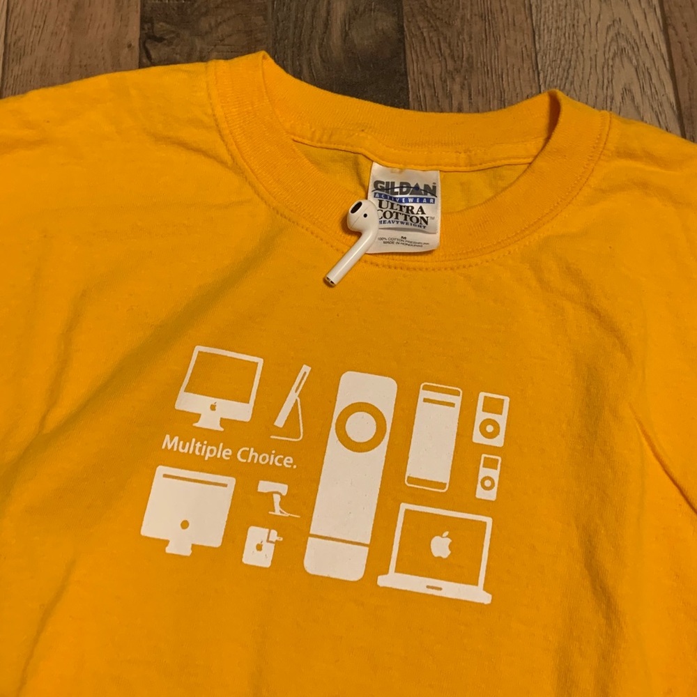 Vtg Apple shirt M